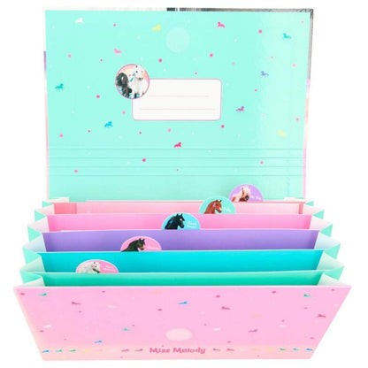 Depesche Miss Melody Briefpapier in Fächermappe