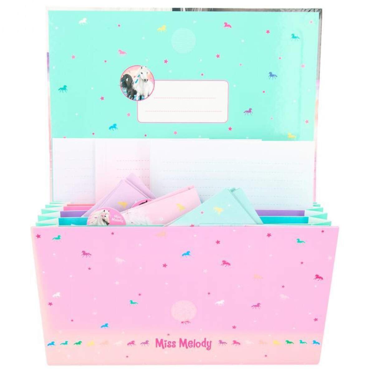 Depesche Miss Melody Briefpapier in Fächermappe