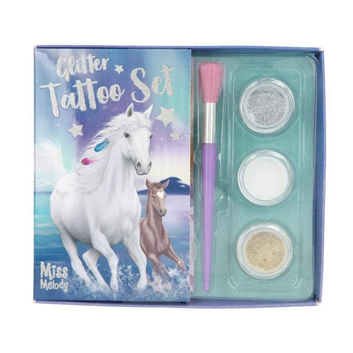 Depesche Miss Melody Glitzer Tattoo Set
