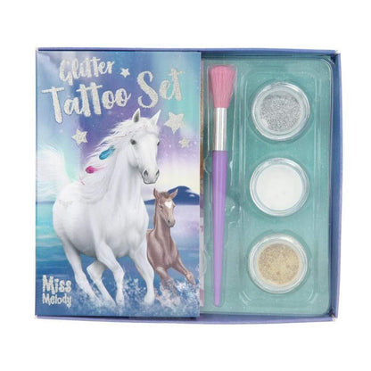 Depesche Miss Melody Glitzer Tattoo Set