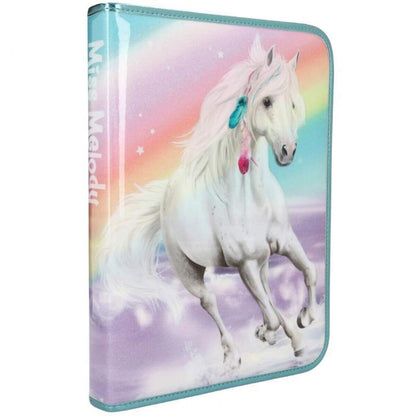 Depesche Miss Melody große Federtasche Rainbow