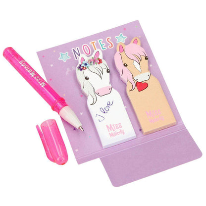 Depesche Miss Melody Haftnotizen mit Mini-Kugelschreiber