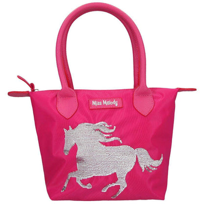 Depesche Miss Melody Handtasche Pailletten, Pink