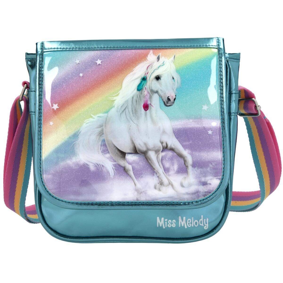 Depesche Miss Melody kleine Umhängetasche RAINBOW