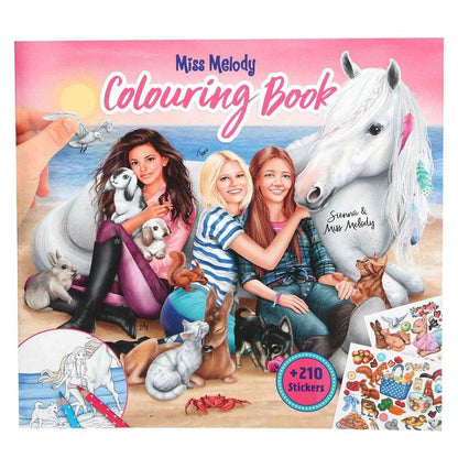 Depesche Miss Melody Malbuch mit Tierkindern