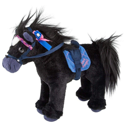 Depesche Miss Melody Plüschpferd Black Angel, 27 cm