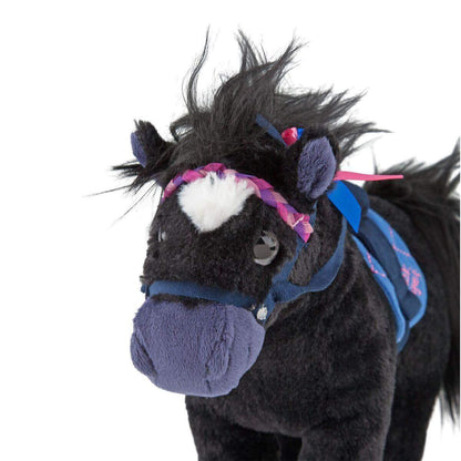 Depesche Miss Melody Plüschpferd Black Angel, 27 cm