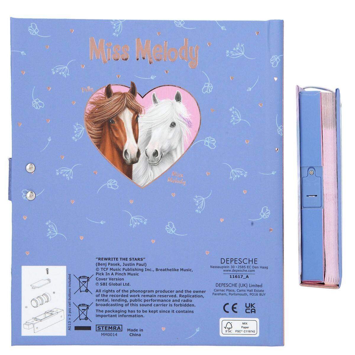Depesche Miss Melody Tagebuch mit Code und Sound, Motiv 2