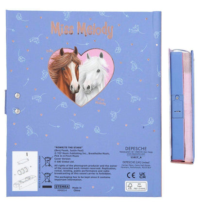 Depesche Miss Melody Tagebuch mit Code und Sound, Motiv 2