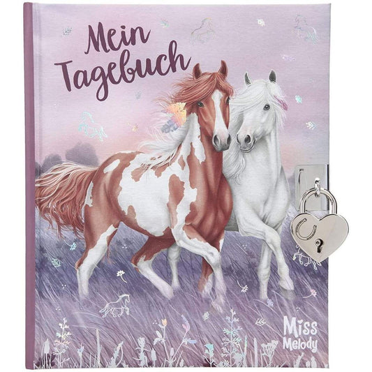 Depesche Miss Melody Tagebuch mit Schloss und Stickern