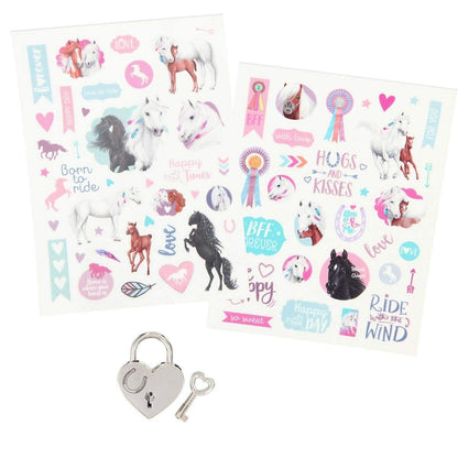 Depesche Miss Melody Tagebuch mit Stickern, Motiv 2
