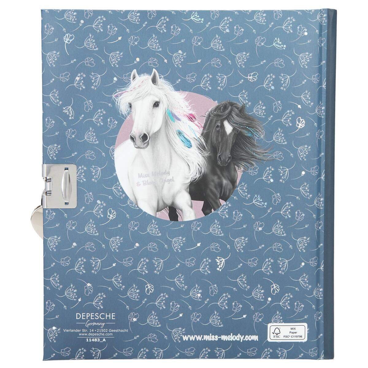 Depesche Miss Melody Tagebuch mit Stickern, Motiv 2