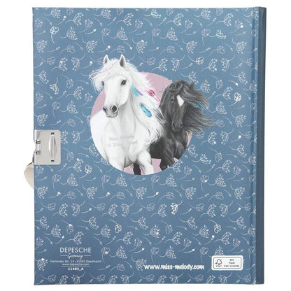 Depesche Miss Melody Tagebuch mit Stickern, Motiv 2