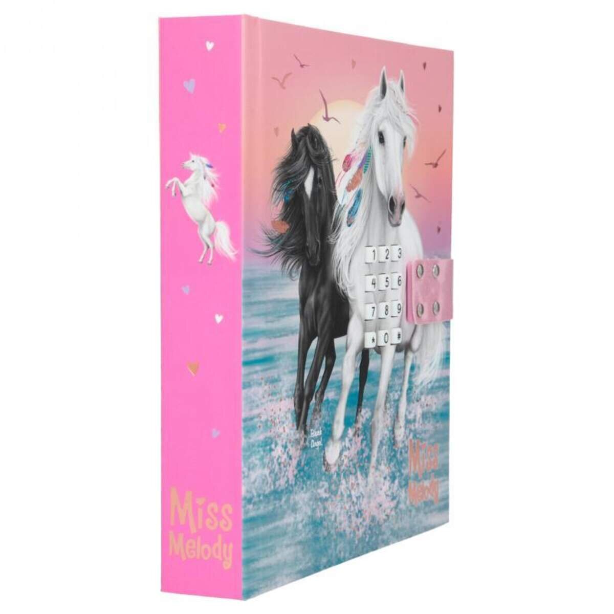 Depesche Miss Melody Tagebuch mit Code und Sound, Black Angel