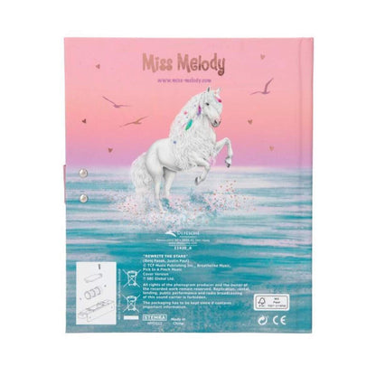 Depesche Miss Melody Tagebuch mit Code und Sound, Black Angel