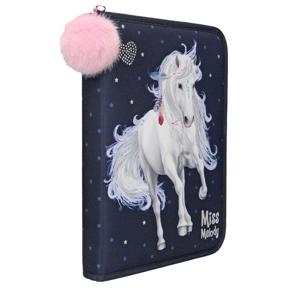 Depesche Miss Melody XXL Federtasche Blau