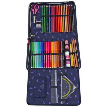 Depesche Miss Melody XXL Federtasche GLITTER OCEAN