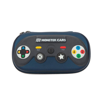 Depesche Monster Cars Schlampertasche Controller Blau