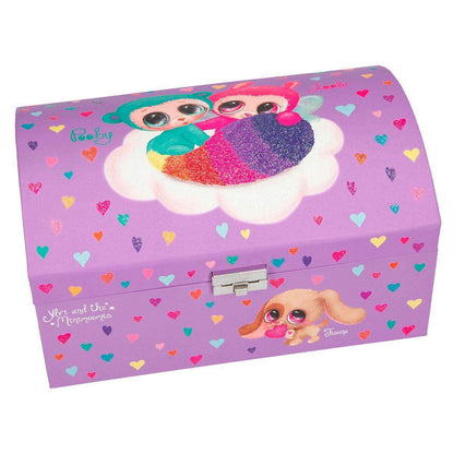 Depesche Ylvi & the Minimoomis Schmuckbox mit Geheimfach, lila