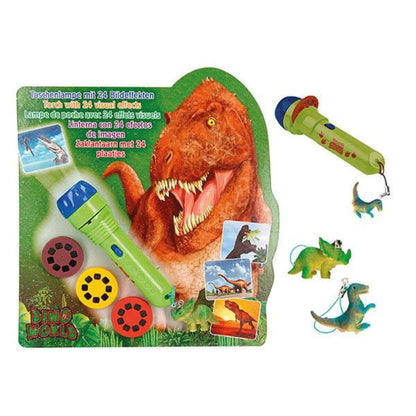 Depesche Dino World Taschenlampe mit Bildeffekten, sortiert