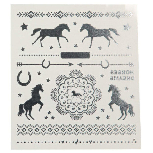 Depesche Horses Dreams Tattoos Metallic