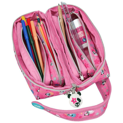 Depesche TOPModel 4in1 Schlamper gefüllt Panda pink