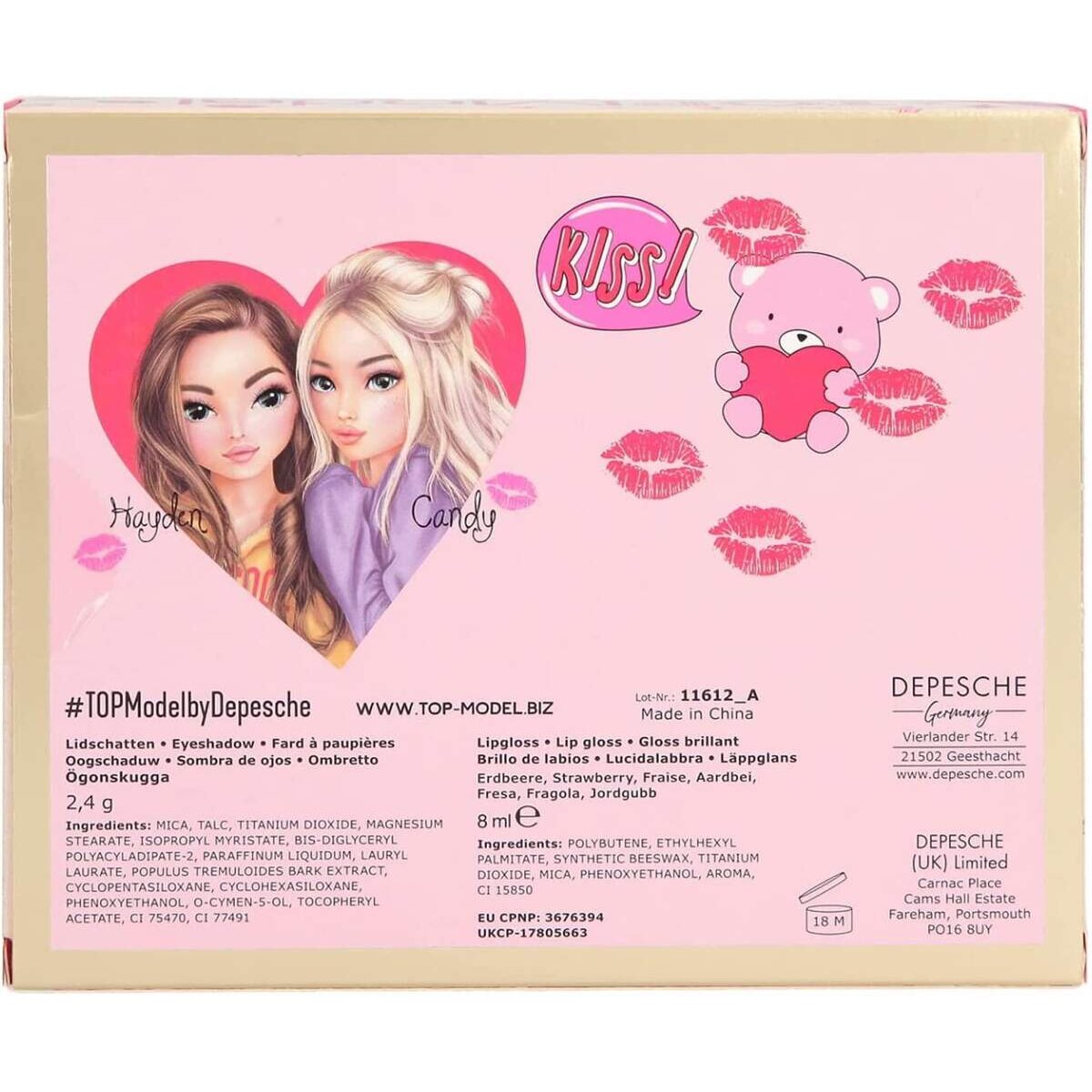 Depesche TOPModel Beauty Set TEDDY COOL