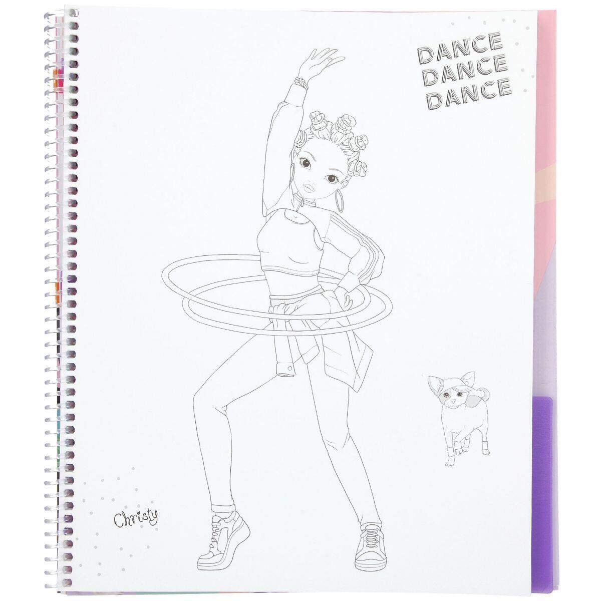Depesche TOPModel DANCE Malbuch