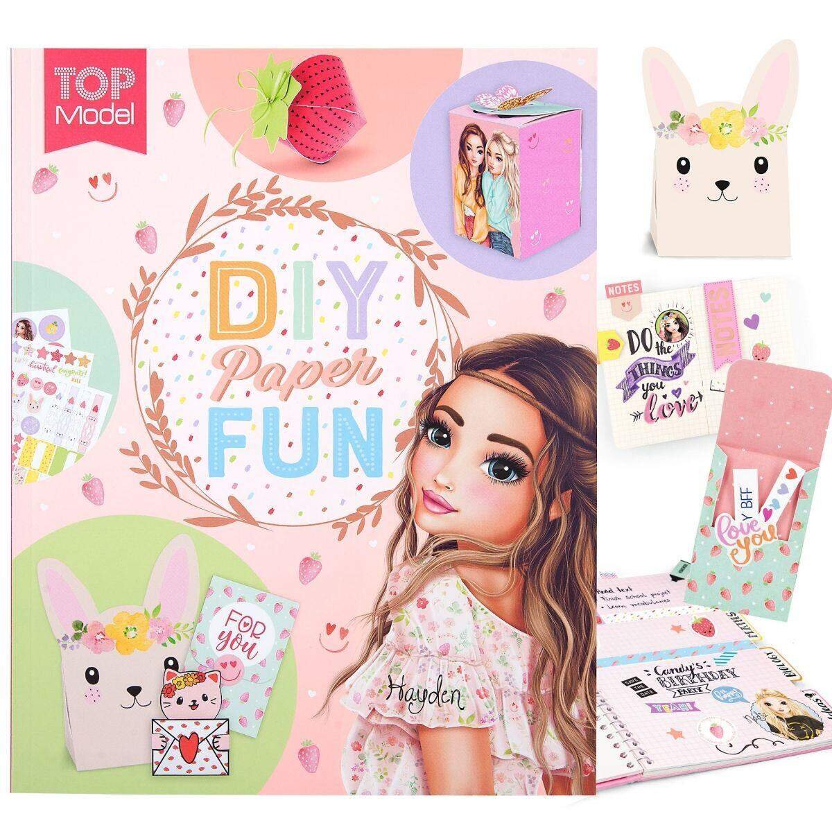 Depesche TOPModel DIY Paper Fun Book FLOWER BERRY