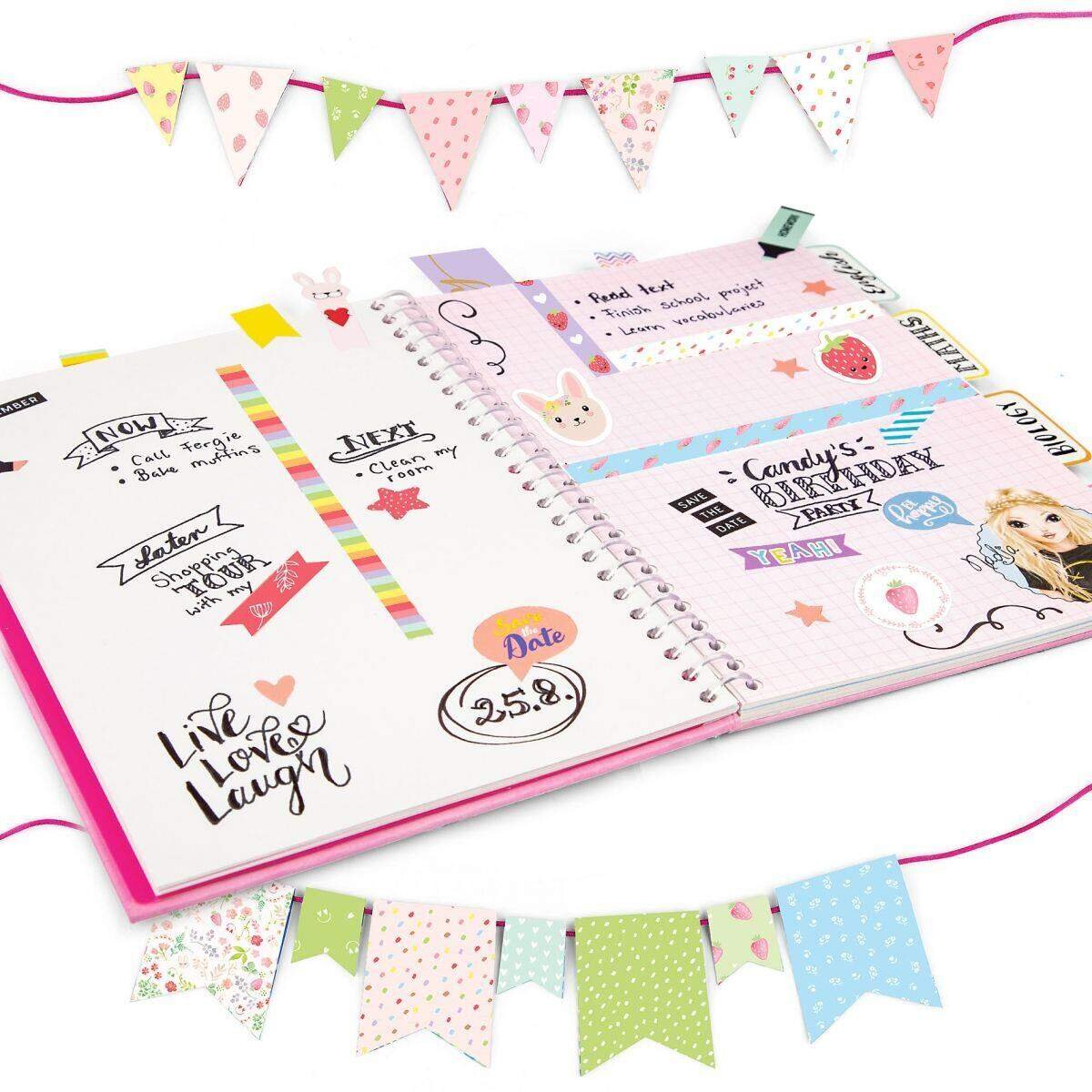 Depesche TOPModel DIY Paper Fun Book FLOWER BERRY