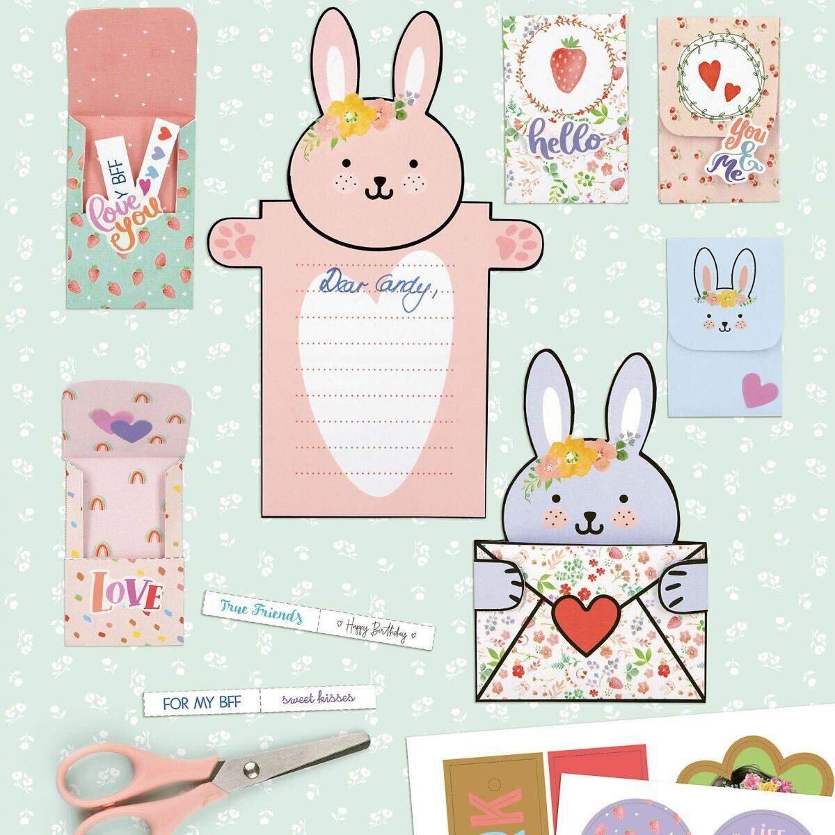 Depesche TOPModel DIY Paper Fun Book FLOWER BERRY