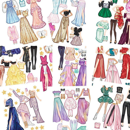 Depesche TOPModel Dress Me Up Stickerbuch GLAMOUR