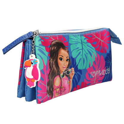 Depesche TOPModel Fächerschlamper TROPICAL blau