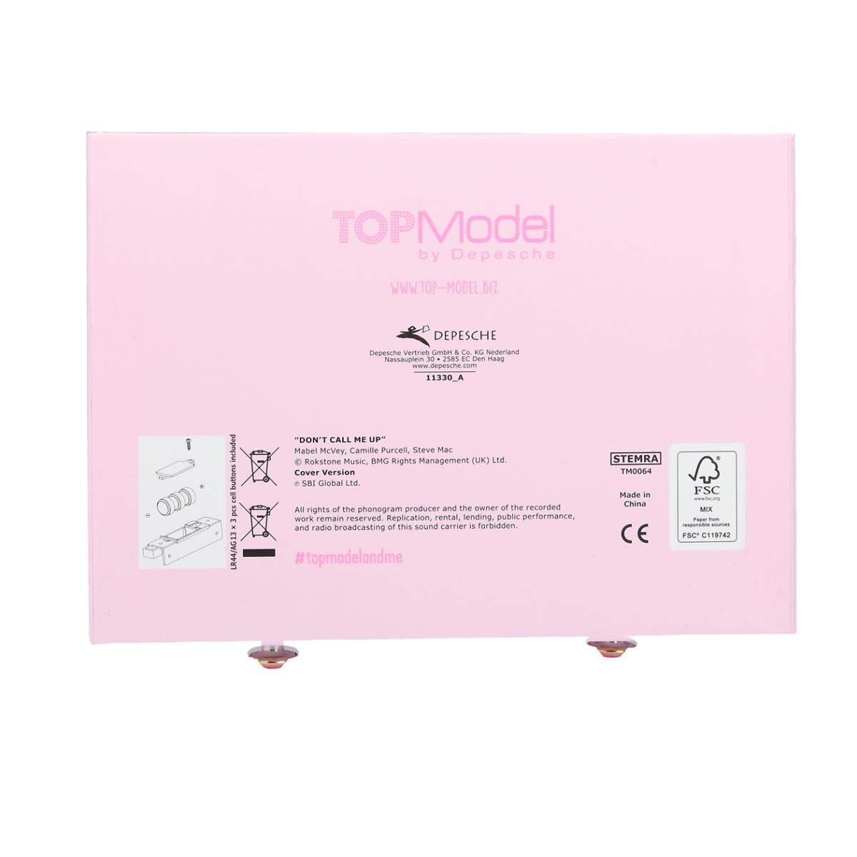 Depesche TOPModel gr. Schmuckkästchen mit Code und Sound, Mot. 2