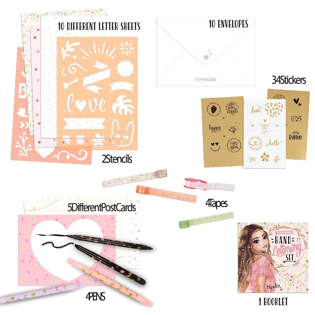 Depesche TOPModel Handlettering Briefbox-Set