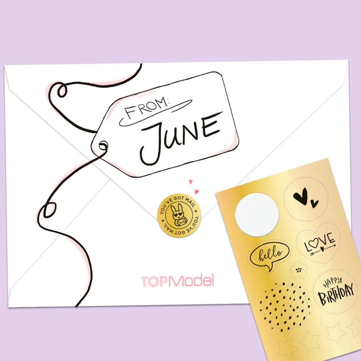 Depesche TOPModel Handlettering Briefbox-Set