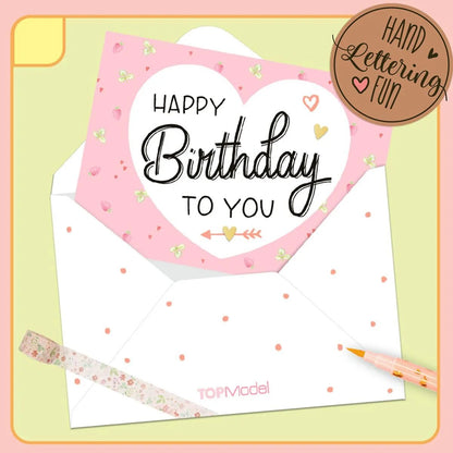 Depesche TOPModel Handlettering Briefbox-Set
