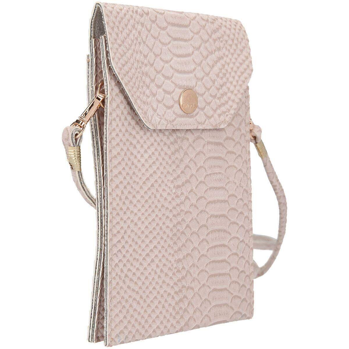 Depesche TOPModel Handytasche Sichtfenster Beige