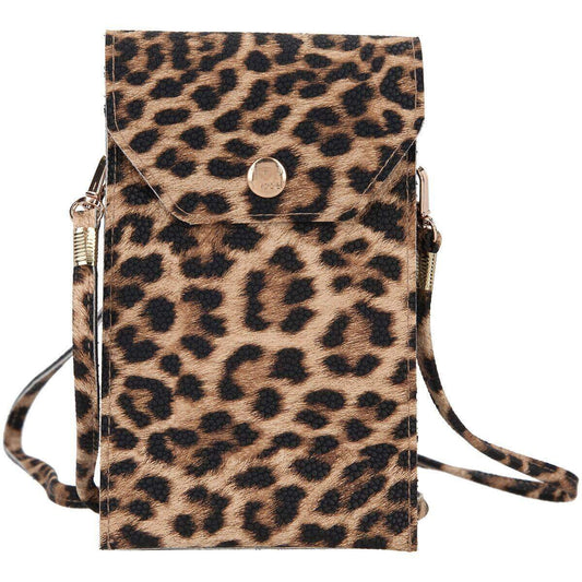 Depesche TOPModel Handytasche Sichtfenster Leopard