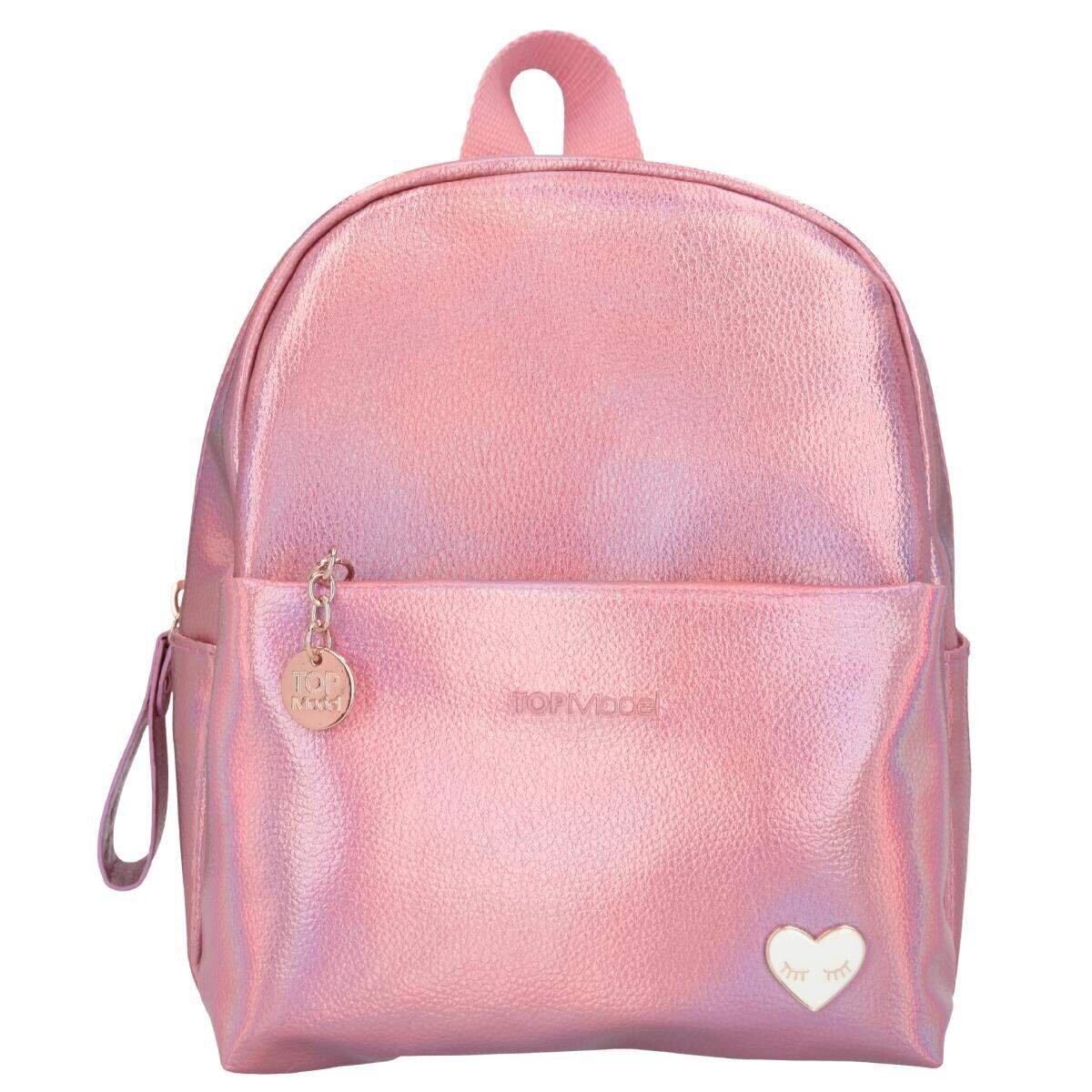 Depesche TOPModel kleiner Rucksack Rosa GLAMSHINE
