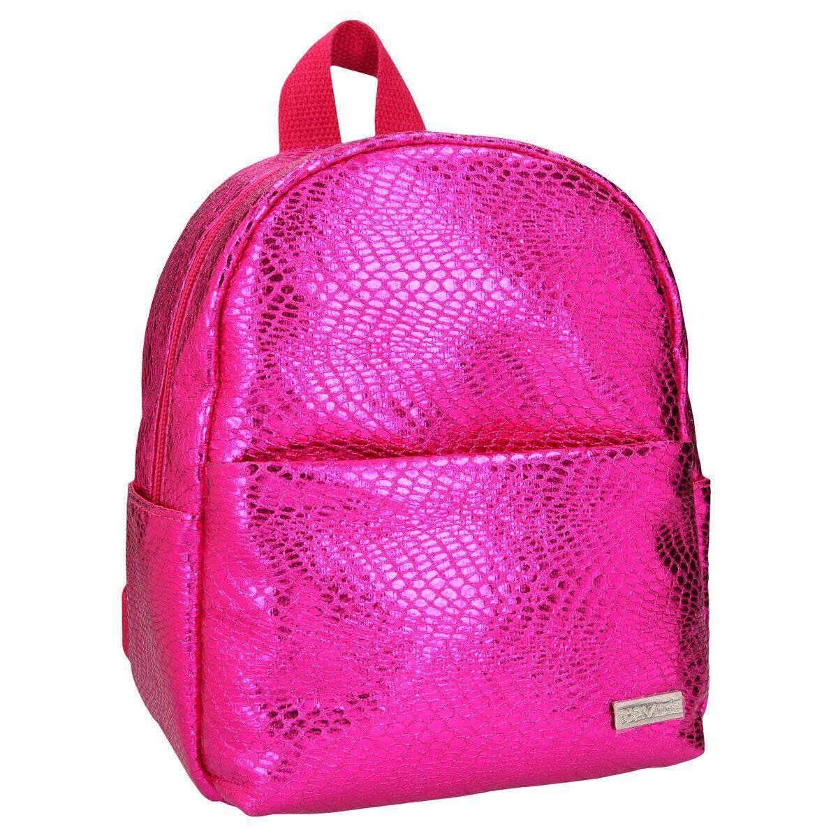 Depesche TOPModel kleiner Rucksack Schlangenprägung pink