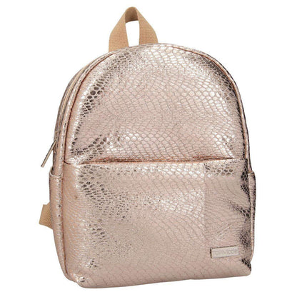 Depesche TOPModel kleiner Rucksack Schlangenprägung gold