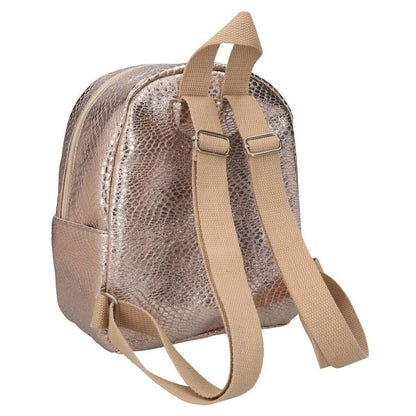 Depesche TOPModel kleiner Rucksack Schlangenprägung gold