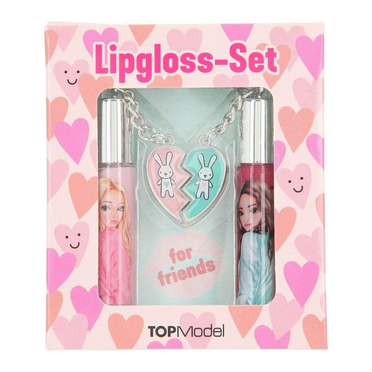 Depesche TOPModel Lipgloss Set BFF, 1 Packung, 2-fach sortiert