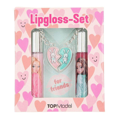 Depesche TOPModel Lipgloss Set BFF, 1 Packung, 2-fach sortiert