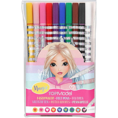 Depesche TOPModel Magic Doppelfasermaler-Set, 10 Stifte