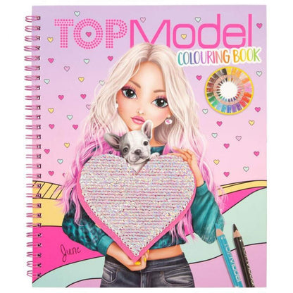 Depesche TOPModel Malbuch mit Pailletten