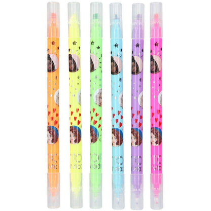 Depesche TOPModel Neon Duo Highlighter&Fineliner Set