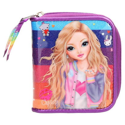Depesche TOPModel Portemonnaie Friends Regenbogen lila