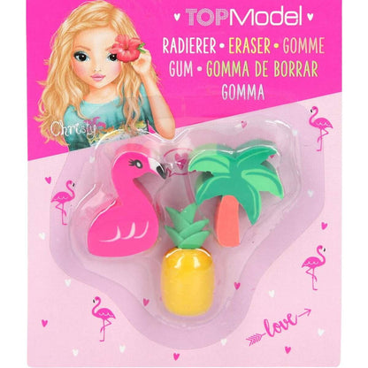Depesche TOPModel Radierer Set TROPICAL, sortiert